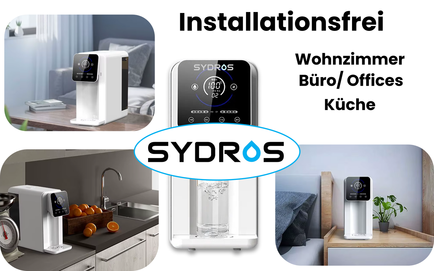 Sydros Rolexis Auftischfilter Ersatzfilterset