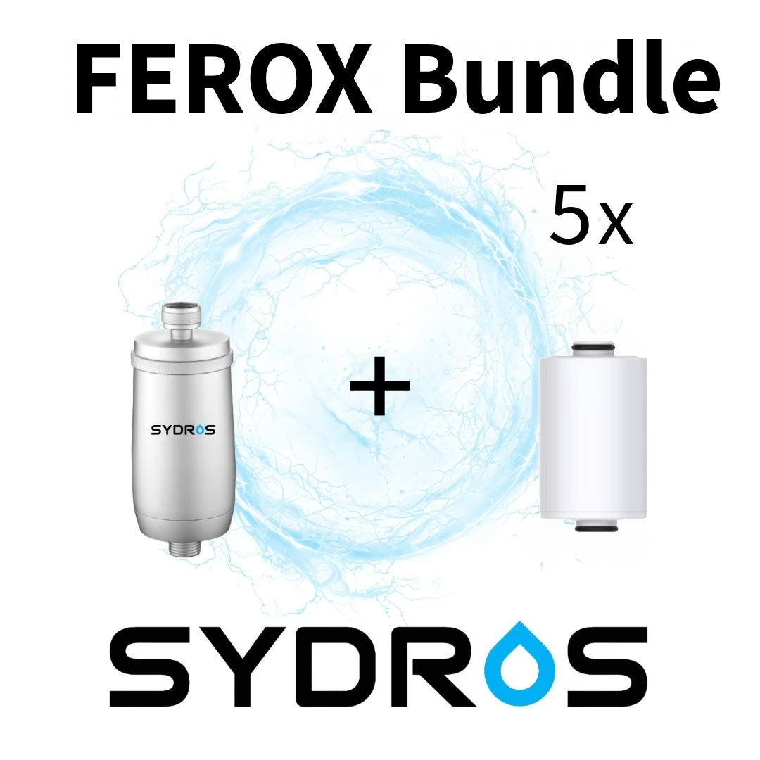 Sydros Ferox Wasserfilter Bundle – Leistungsstarker Filter für höchste Wasserreinheit, entfernt bis zu 99% der Schadstoffe, Ideal für Haushalte und Büros