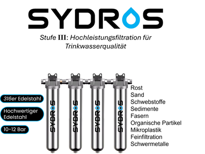 Well filter up to 12 bar 