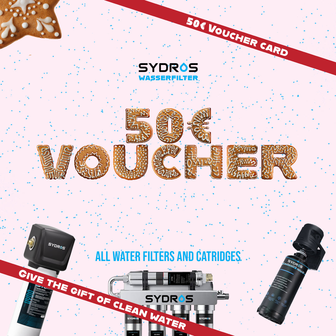 Weihnachtsgutschein Wasserfilter