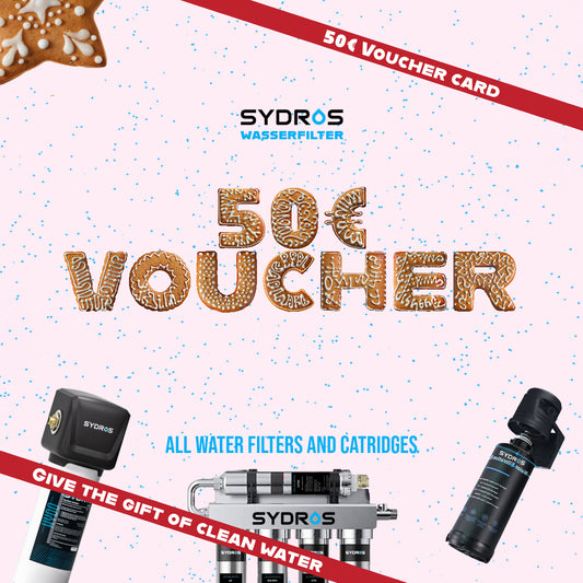 Weihnachtsgutschein Wasserfilter